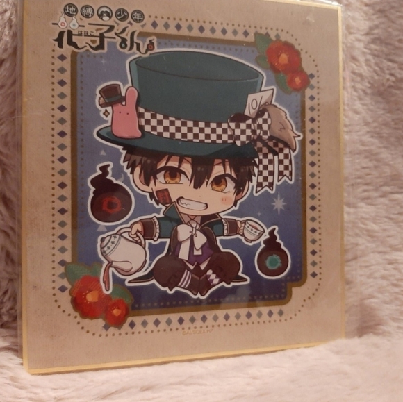 Toilet-Bound Hanako-Kun Jibaku Shounen Tsukasa Mini Shikishi Animega Art Print - Picture 1 of 2